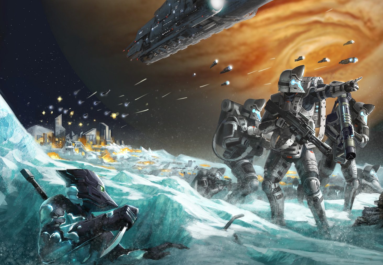 The Dragons of Jupiter: Cover Art Complete!