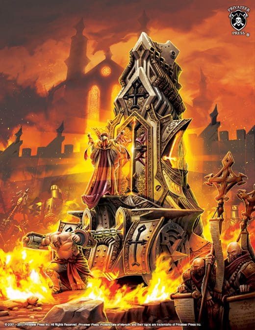 Iron Kingdoms – Substitute Teacher, Menoth Style