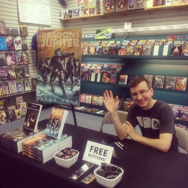 Holo Writing at Tangled Web Free Comic Day!