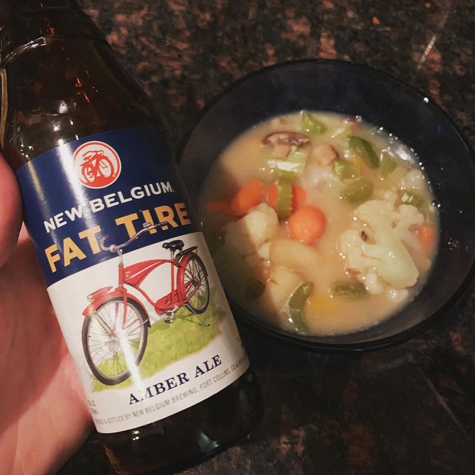 Recipes on Top – Fat Tire Soup (or, Sublime Beer Cheese Soup Mark III – Low Fat, Low Cholesterol)