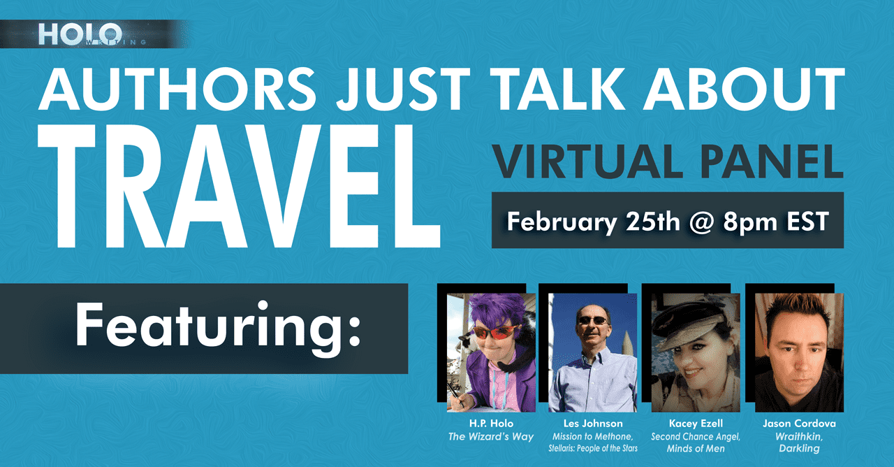 Authors Just Talk About Travel – Virtual Panel