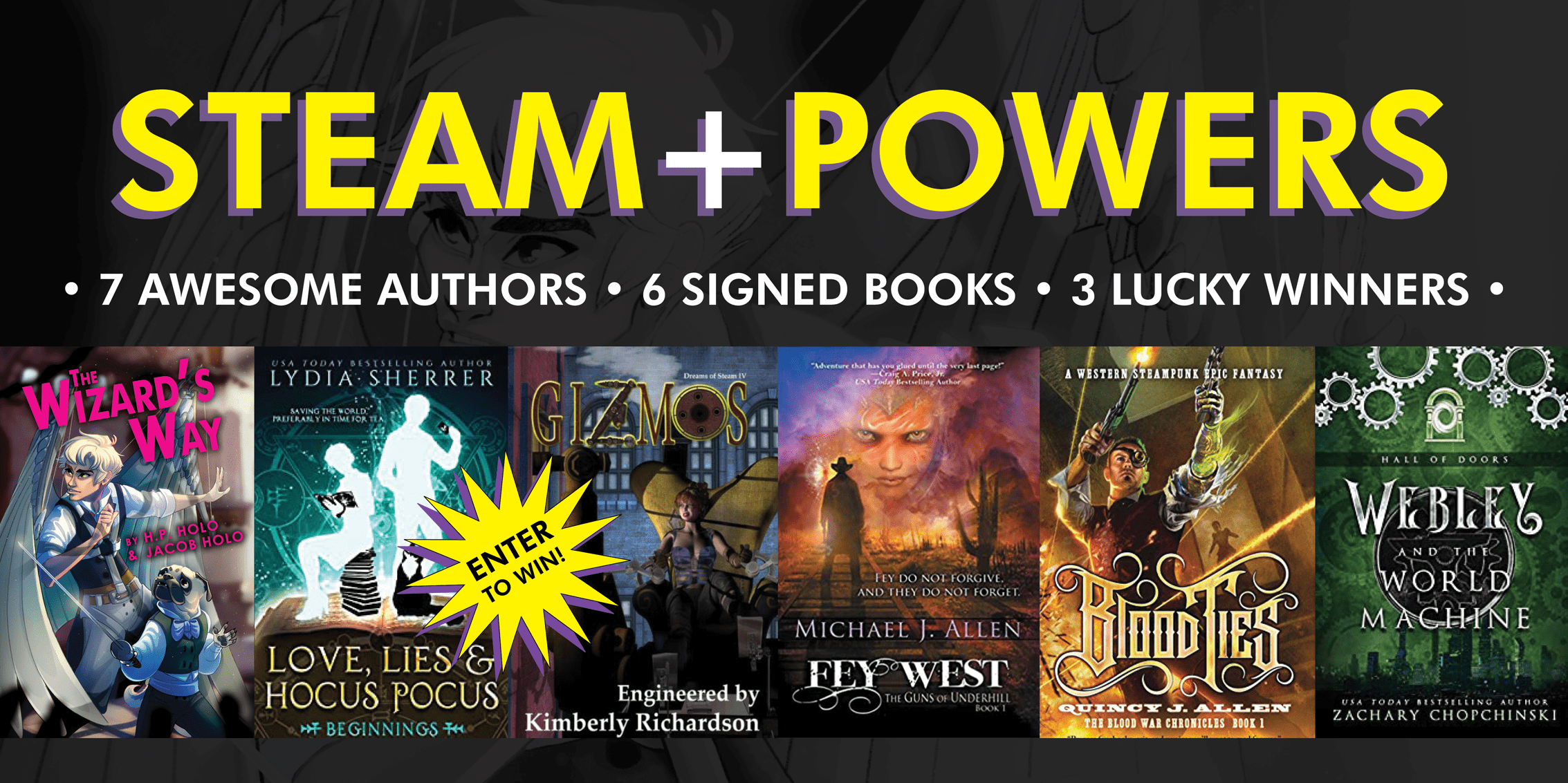 Giveaway – Steam + Powers