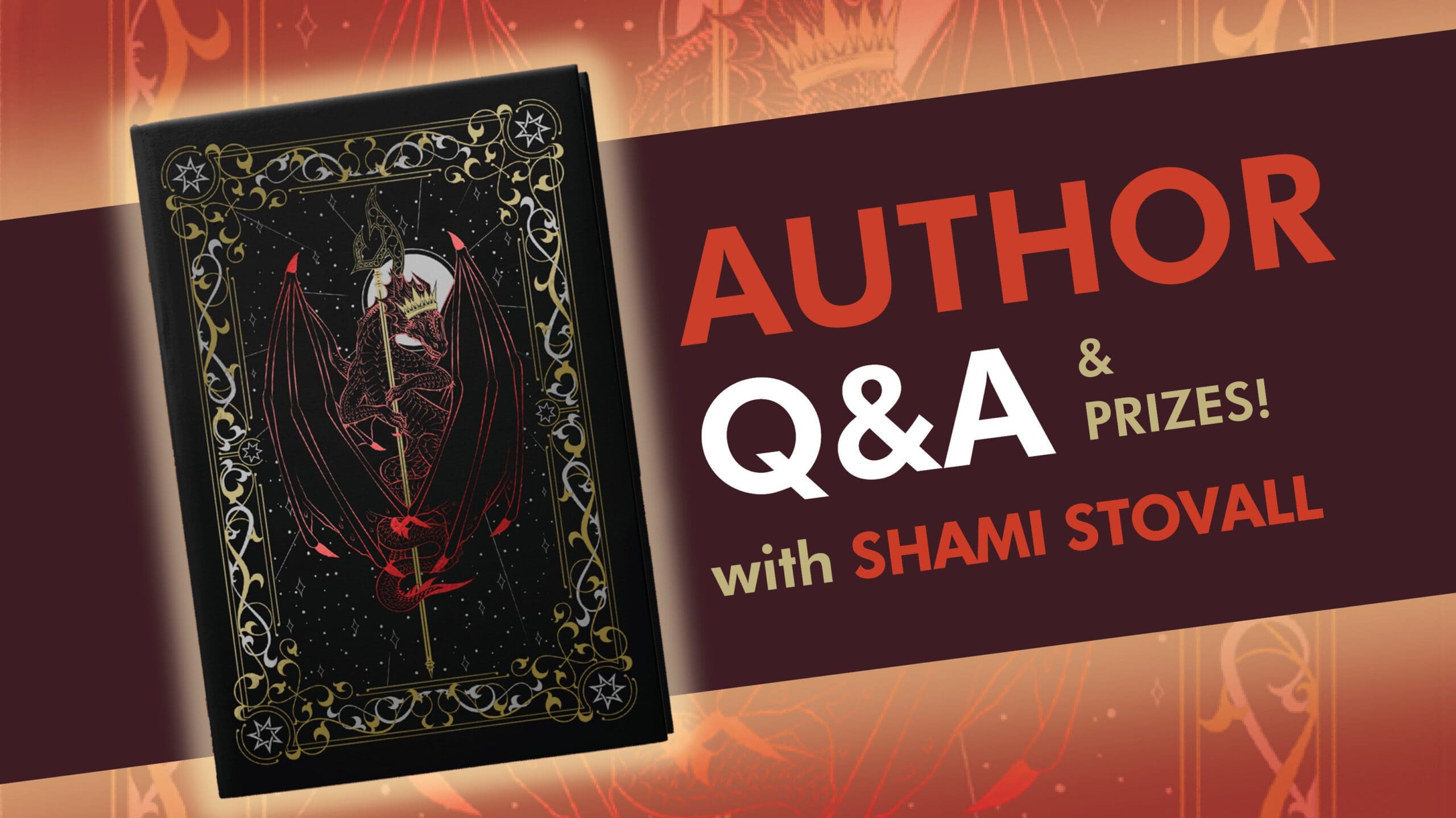 TONIGHT! Q and A with Shami Stovall, author of the FRITH CHRONICLES