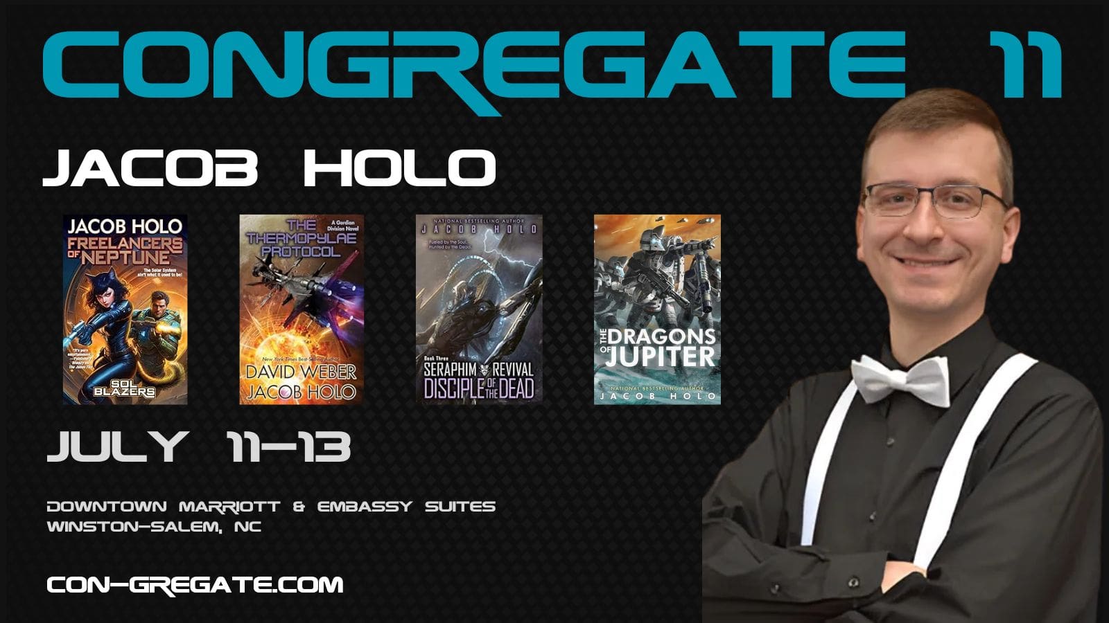 Come see us at ConGregate in Winston-Salem, NC (July 11-13)!